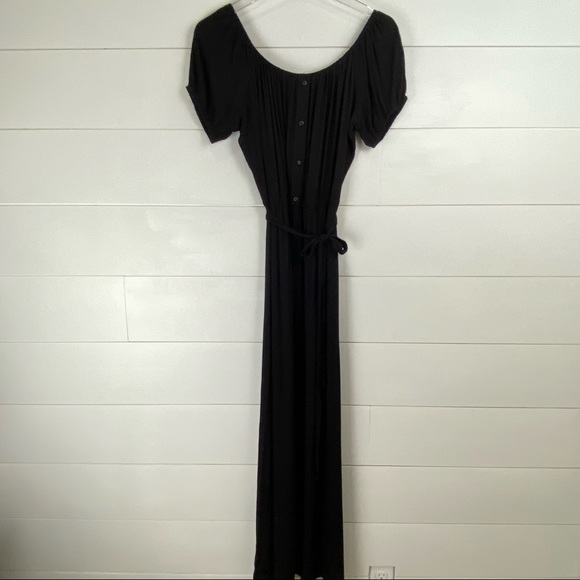 NWT ASOS 6 Crinkle Tie Maxi Dress - Picture 2 of 8